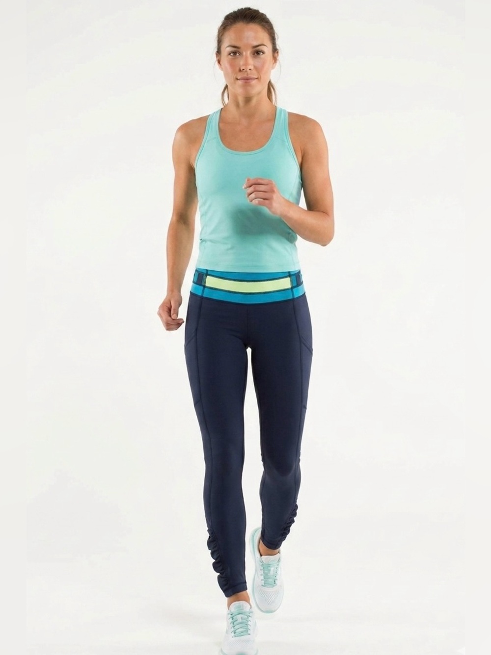 Lululemon Speed Tight IV Ruched Ankle in Navy